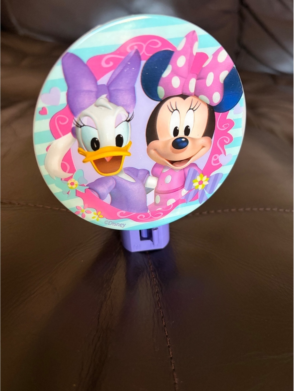 Disney Daisy Duck‎ and Minnie Mouse Night Light Plug-In